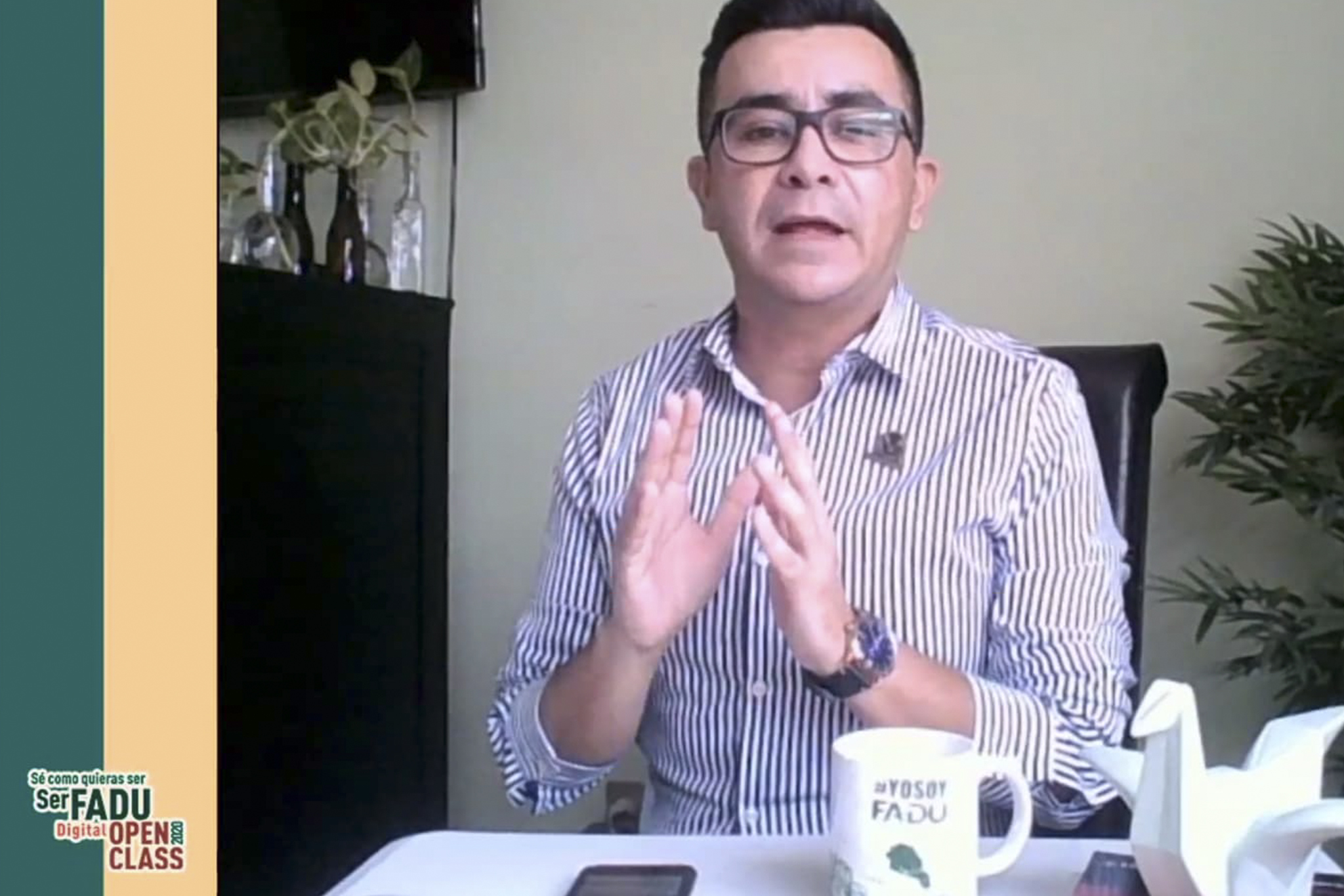 Se realiza la tercer clase virtual OPEN CLASS 2020 de la FADU