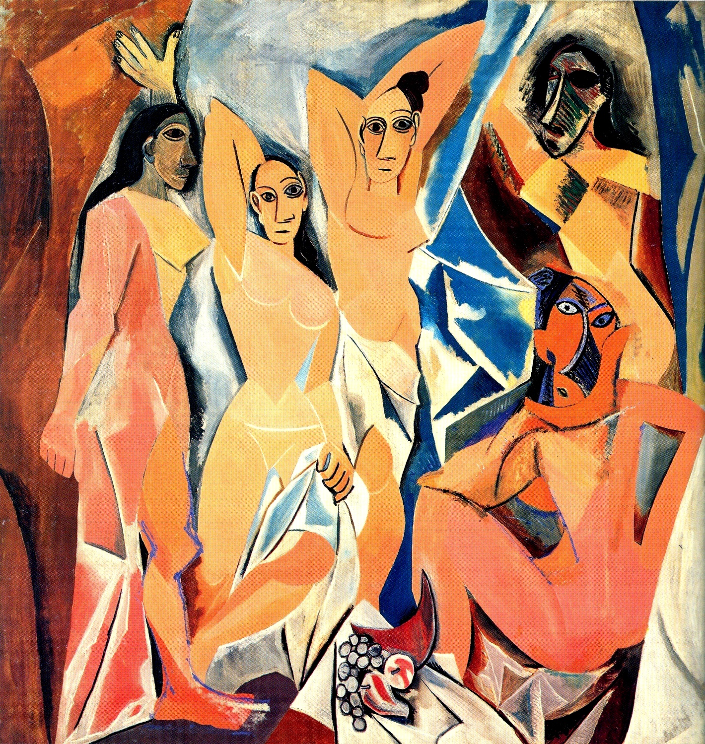 Primer cuadro cubista “Las Señoritas de Avignon” de Pablo Picasso
