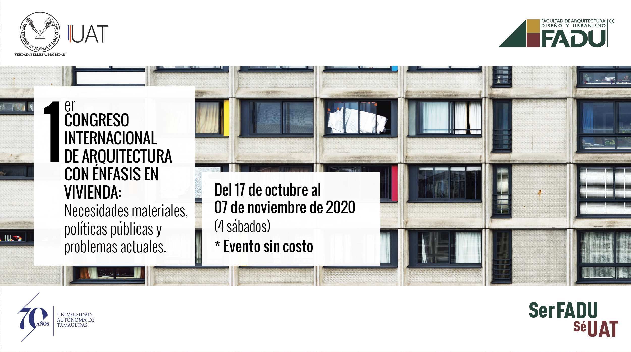 La FADU se prepara para el 1er CONGRESO INTERNACIONAL DE ARQUITECTURA CON ÉNFASIS EN VIVIENDA:  “Necesidades materiales, políticas públicas y problemas actuales”