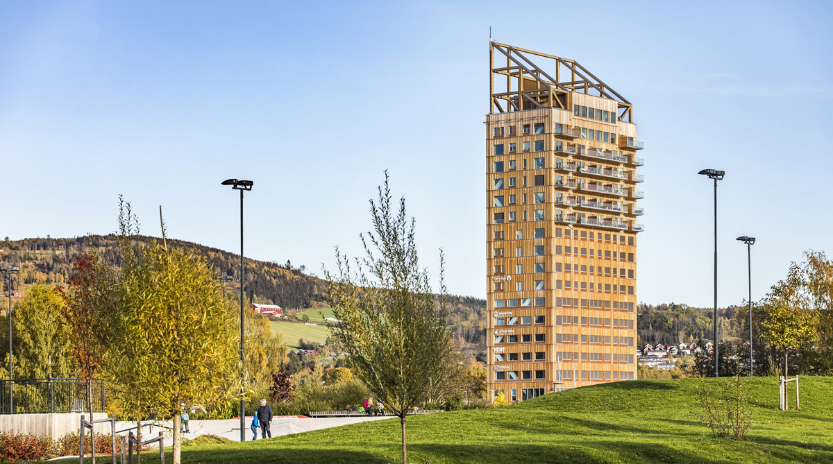 EDIFICIO DE MADERA MÁS ALTO DEL MUNDO
