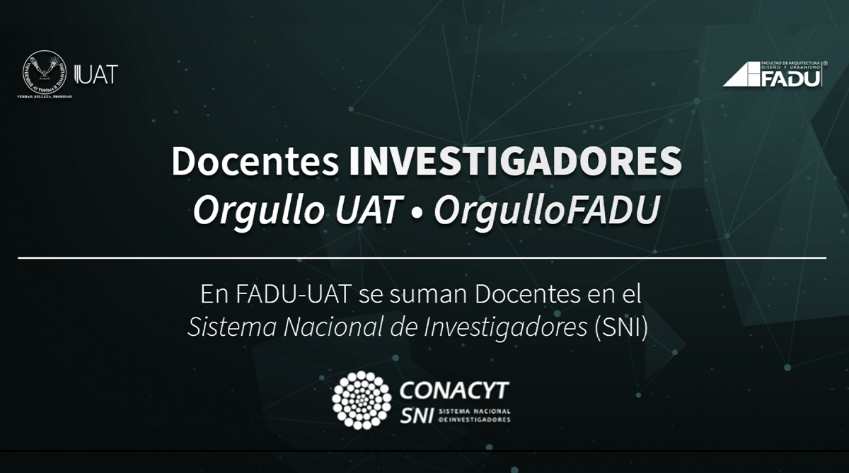 Felicitación a Docentes FADU que se sumaron al Sistema Nacional de Investigadores (SNI)