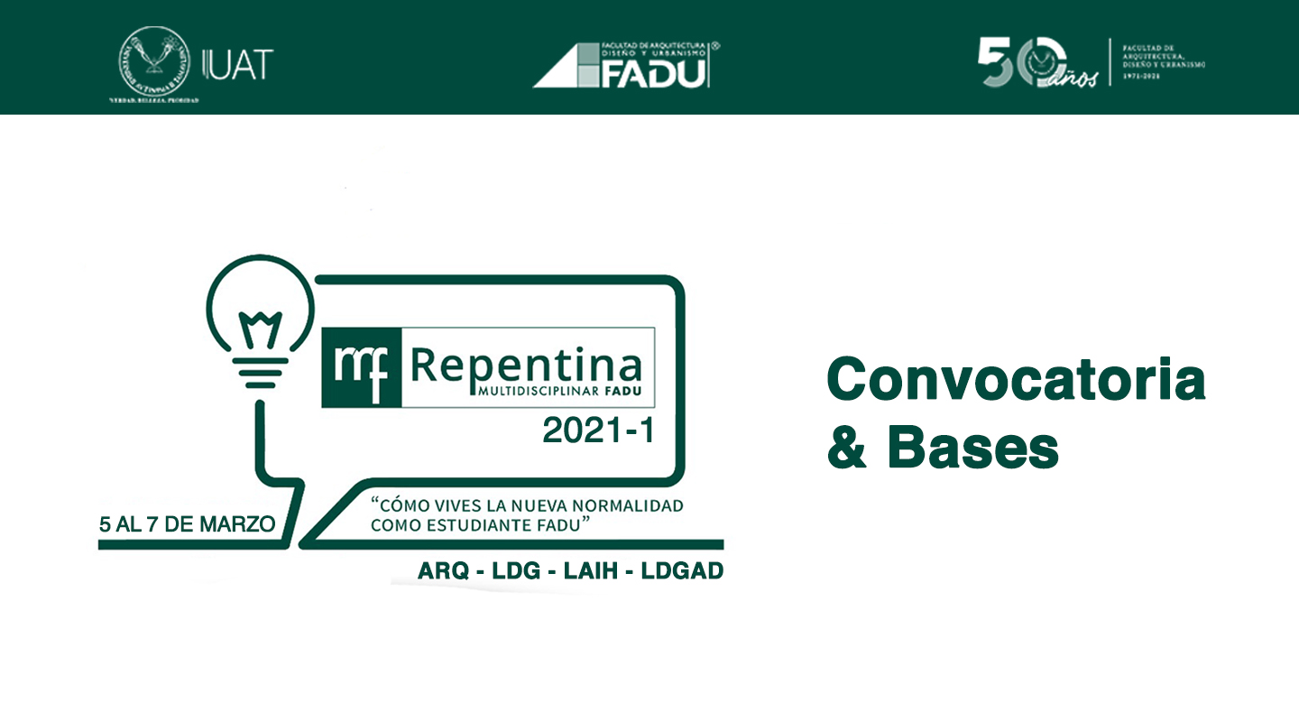 Repentina Multidisciplinar 2021-1 "Convocatoria"