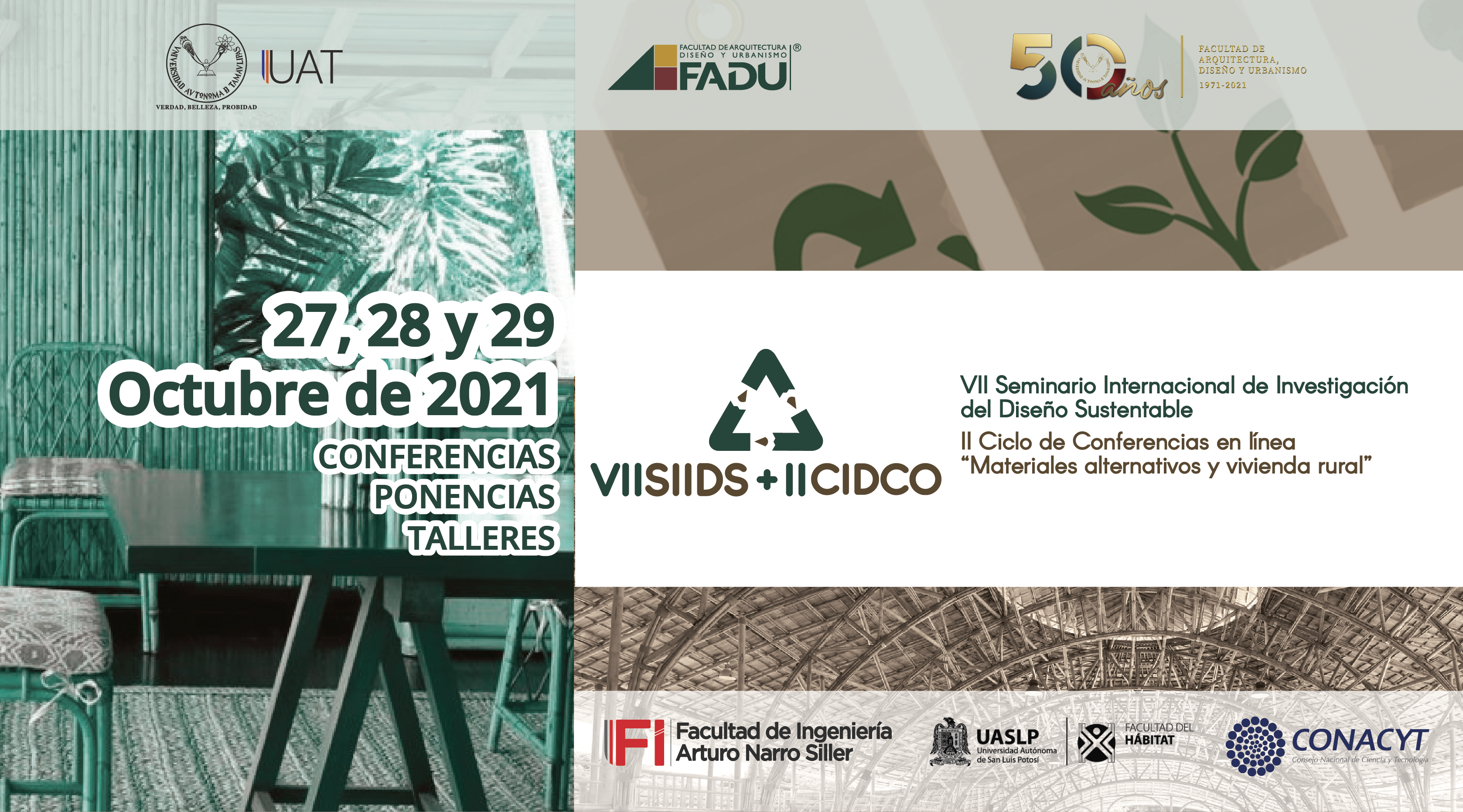 VIISIIDS + IICIDCO: Conferencias, ponencias, talleres