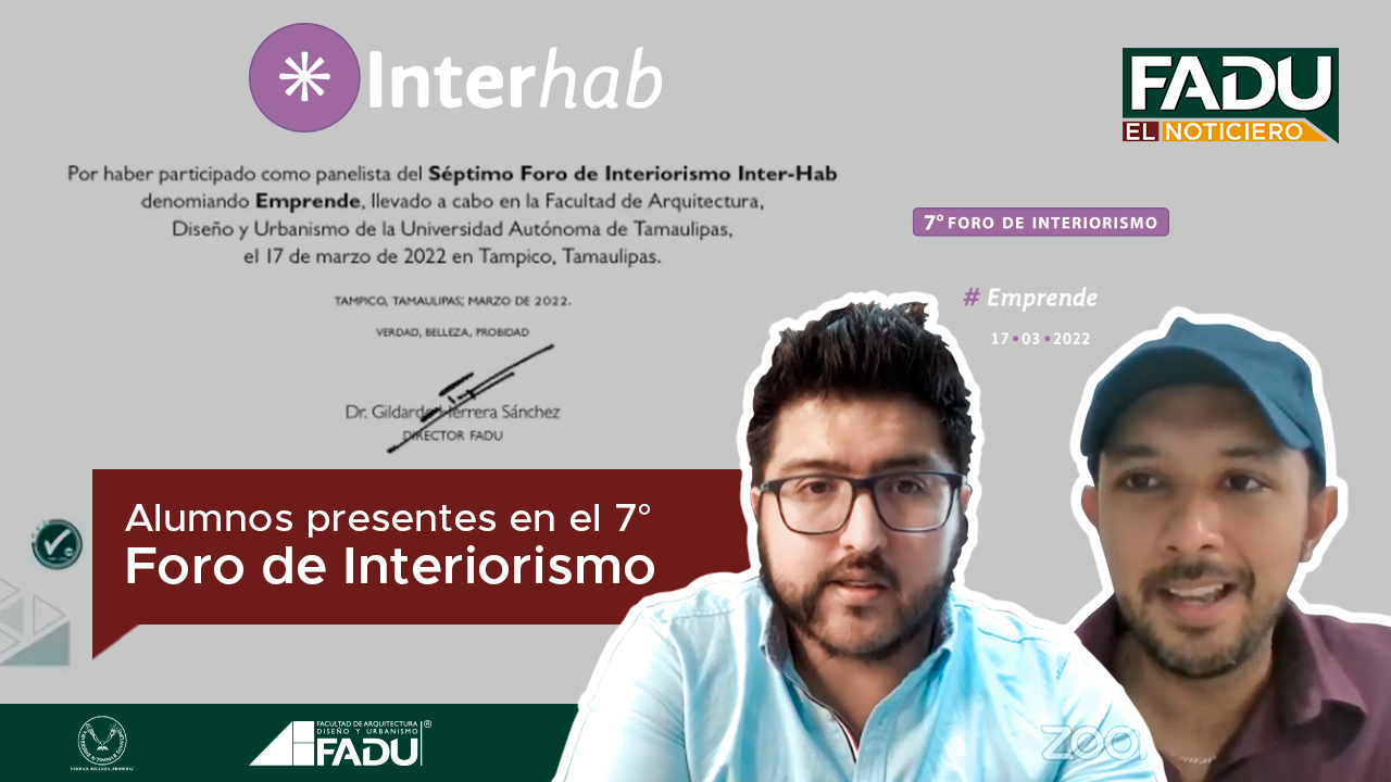 Exitoso 7mo. Foro de Interiorismo “Interhab” con la temática #Emprende