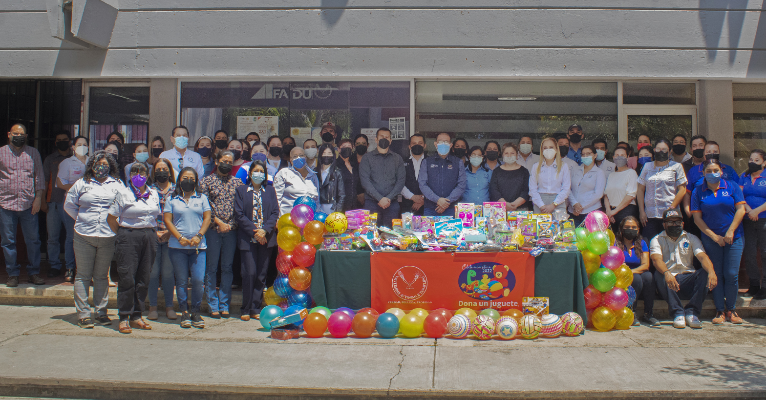 ¡Valiosa participación! La FADU colabora en la colecta universitaria 2022
