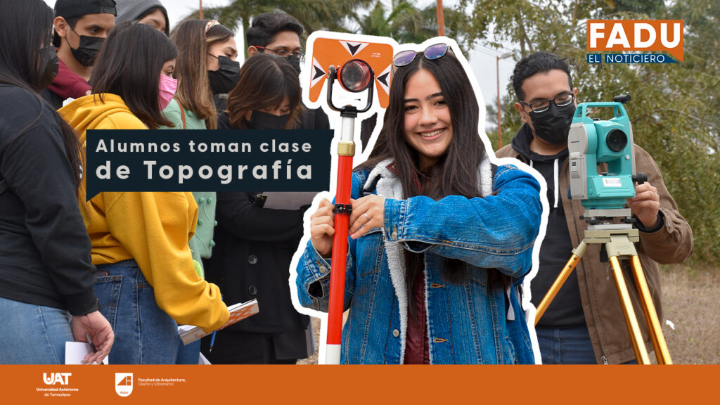Estudiantes Realizan Práctica de Topografía