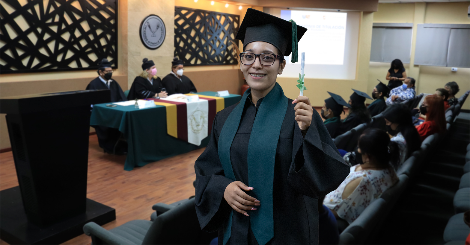 Valiosas Ceremonias de Titulación en la modalidad de Estudios de Posgrado