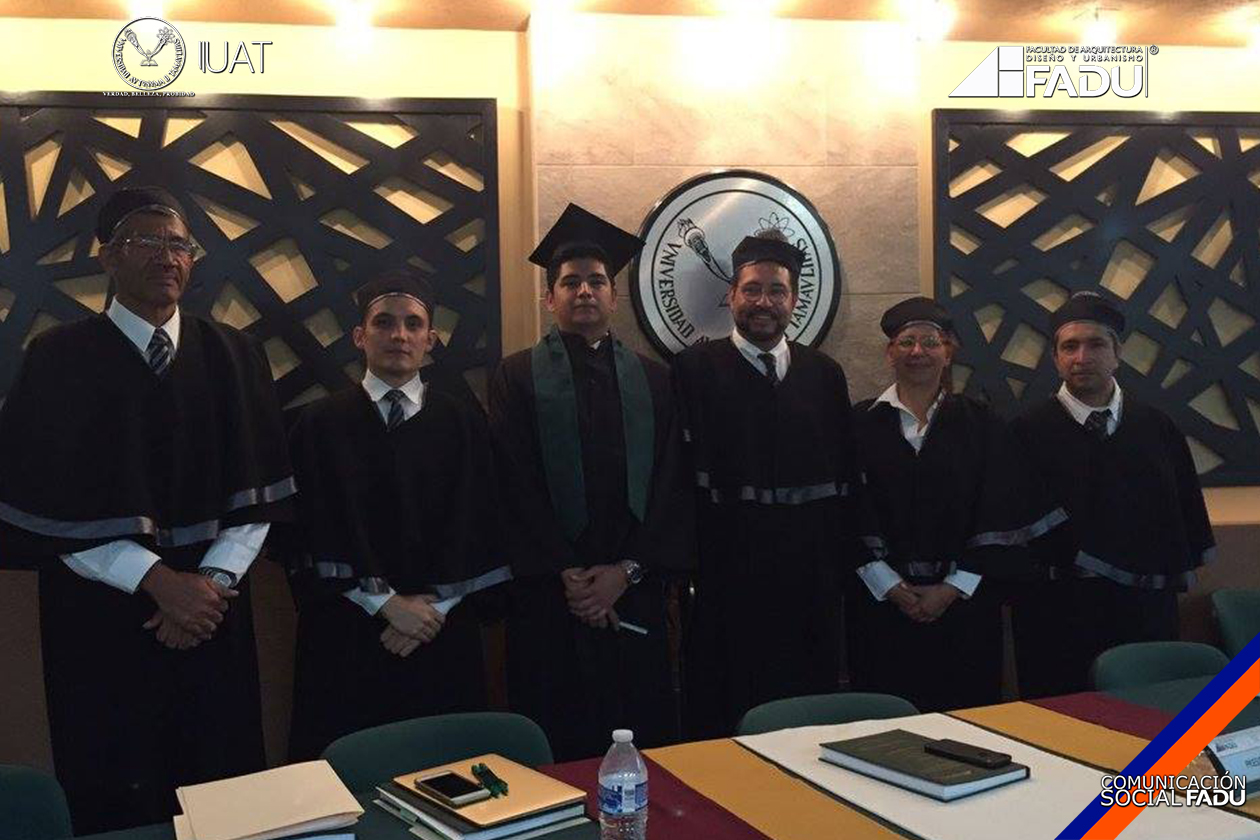 Egresado FADU recibe Premio Universitario 2018 por mejor tesis