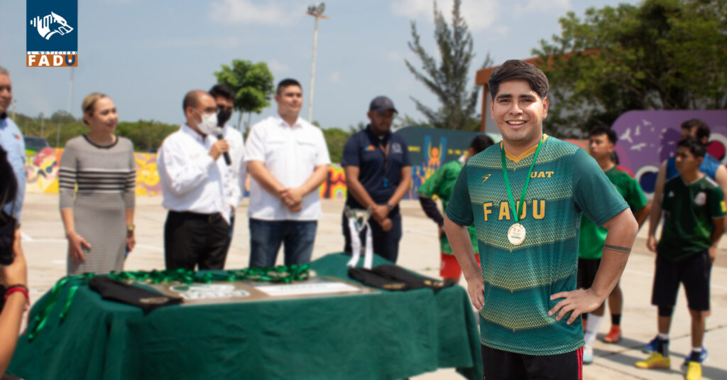 Premiación de torneo de futbol rápido FADU