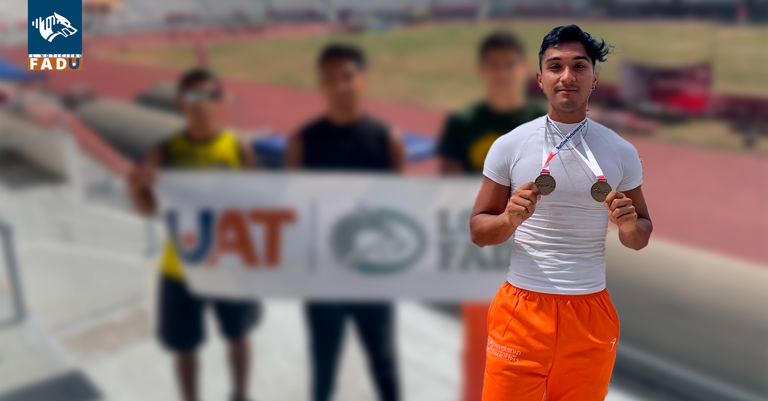 Atletas FADU regresan de competición deportiva