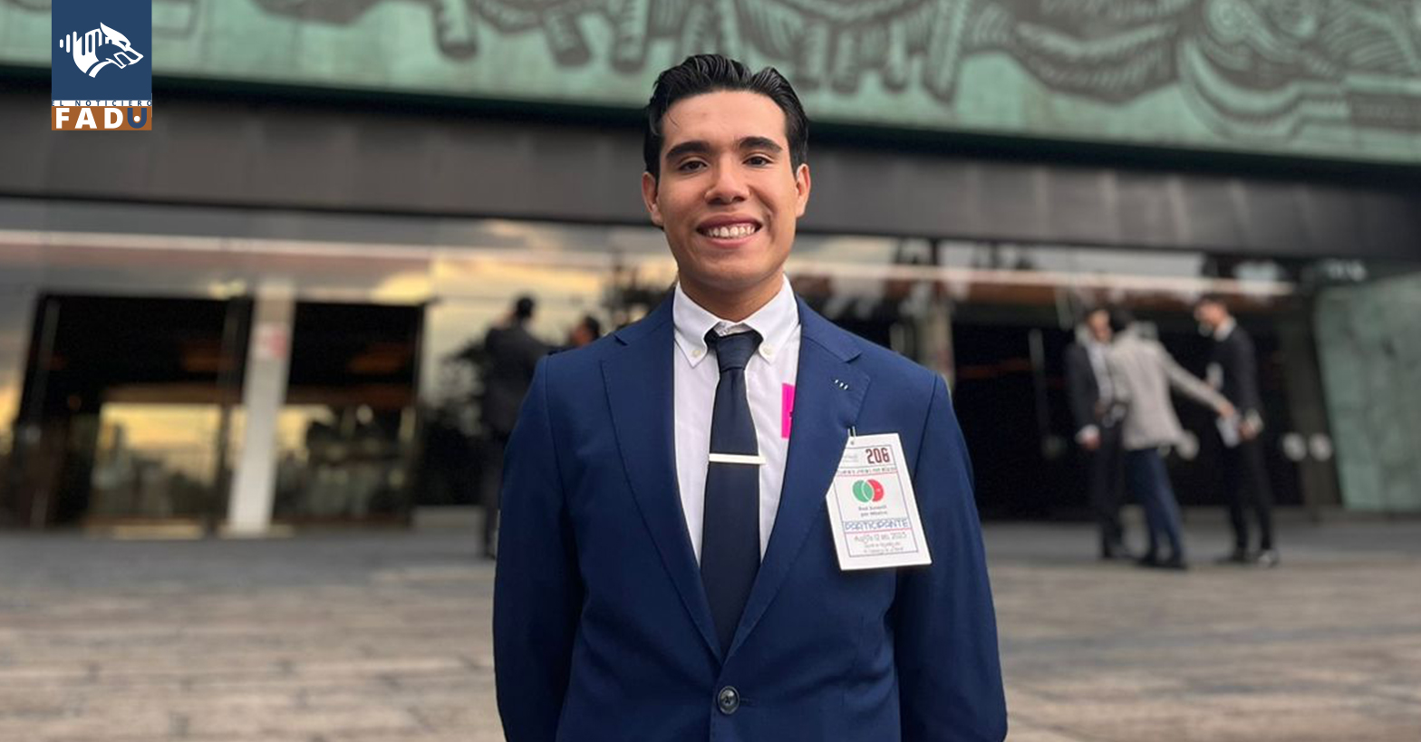Estudiante FADU participa en "Red Juvenil por México"