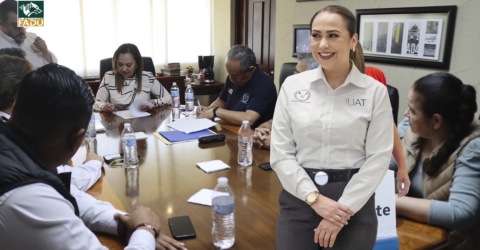 Entrega - Recepción del nuevo estacionamiento FADU