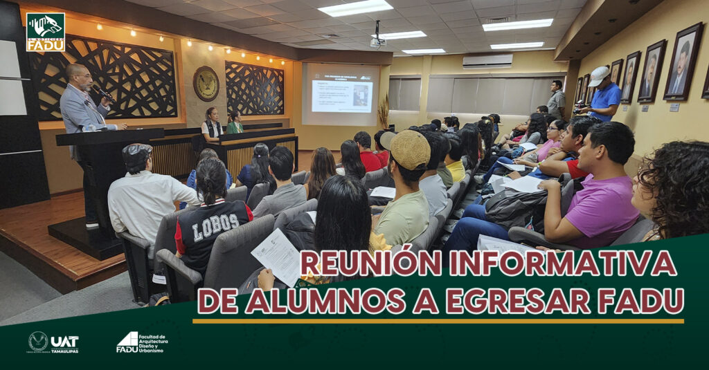 Reunión informativa de alumnos a egresar FADU