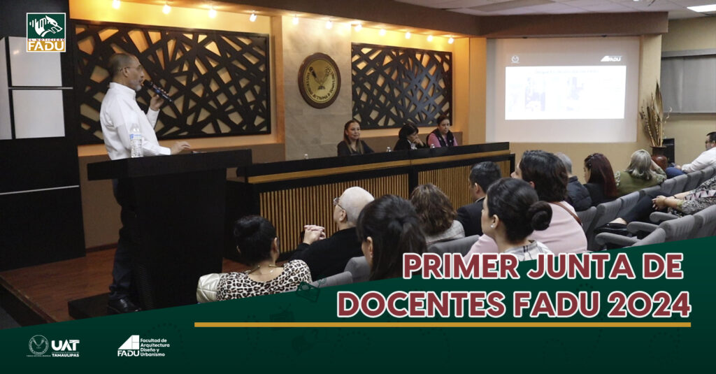Primer junta de docentes FADU 2024