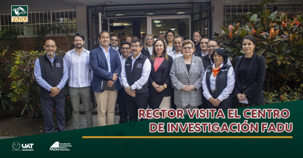 Rector visita el Centro de Investigación FADU