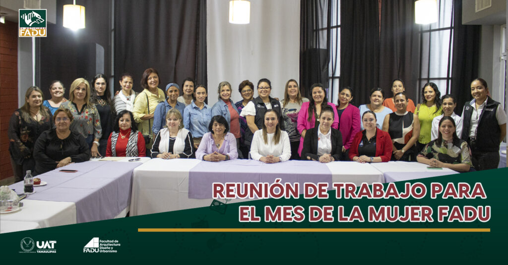 Reunión de trabajo para el mes de la mujer FADU