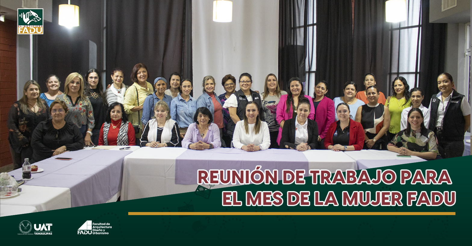 Reunión de trabajo para el mes de la mujer FADU