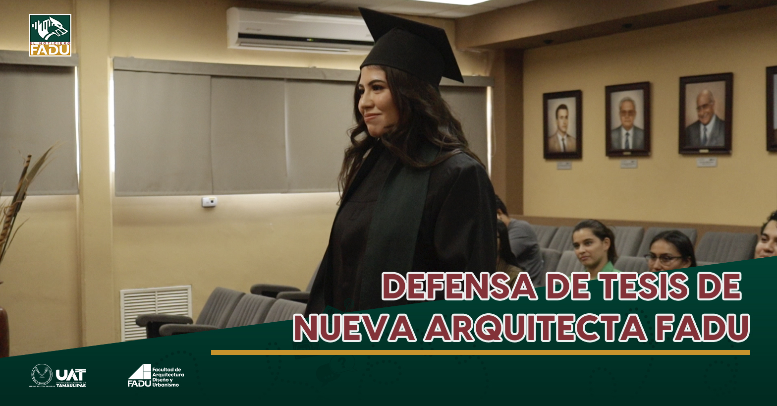 Defensa de tesis de nueva arquitecta FADU