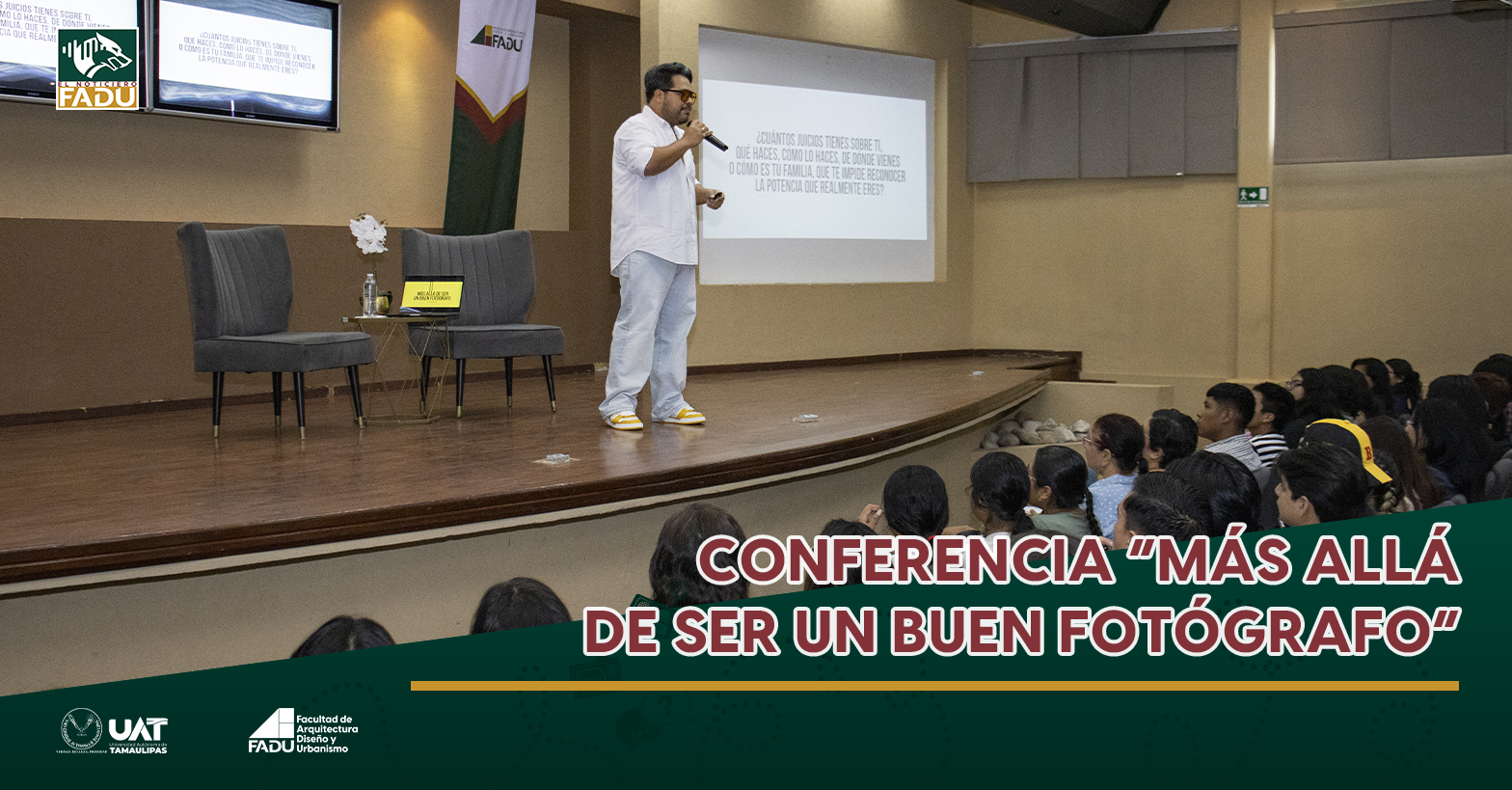 Conferencia "Más allá de ser un buen fotógrafo"
