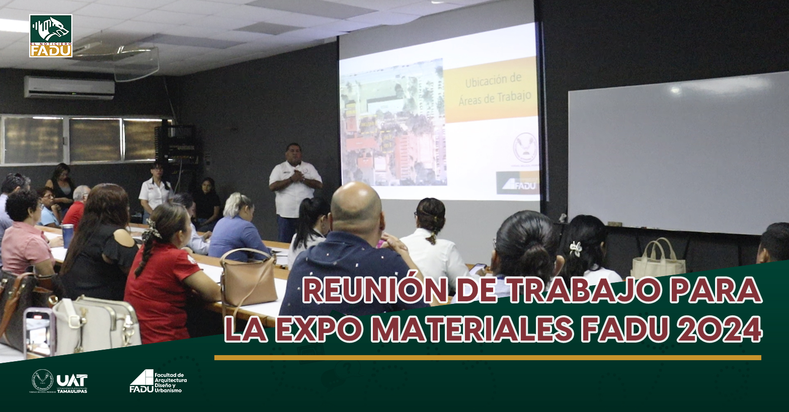 Reunión de trabajo para la Expo Materiales FADU 2024