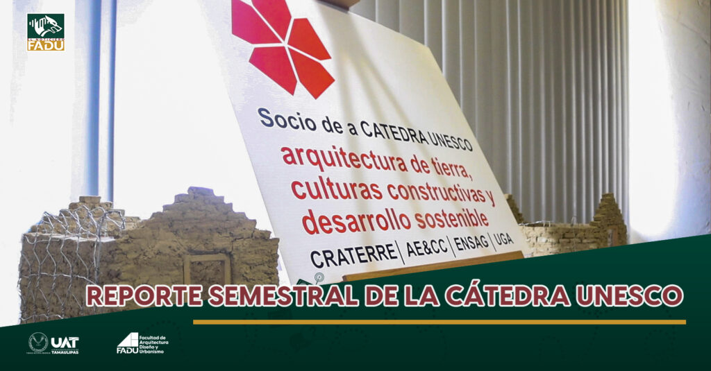 Reporte semestral de la Cátedra UNESCO