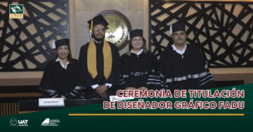 Ceremonia de titulación de Diseñador Gráfico FADU