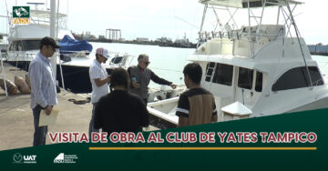 Visita de obra al club de yates Tampico