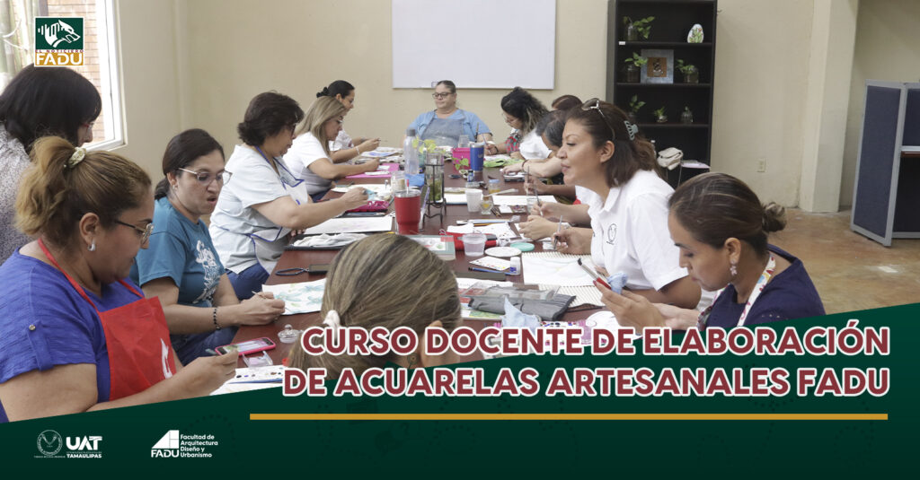 Curso docente de elaboración de acuarelas artesanales FADU