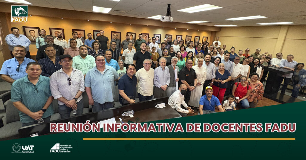 Reunión informativa de docentes FADU
