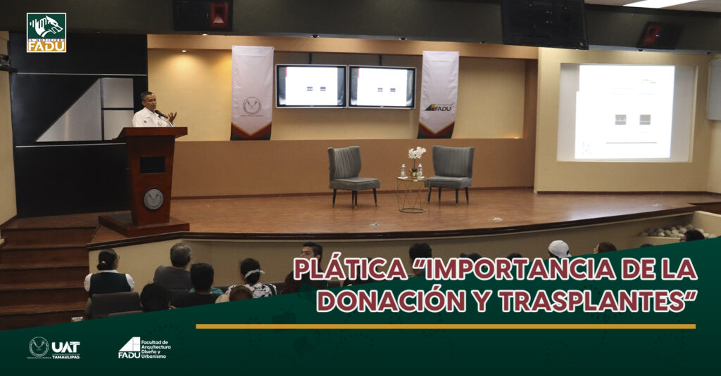 Plática "Importancia de la donación y transplantes"