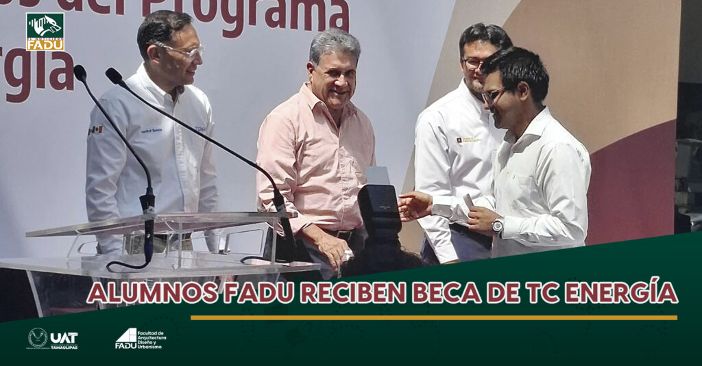 Alumnos FADU reciben beca de TC Energía