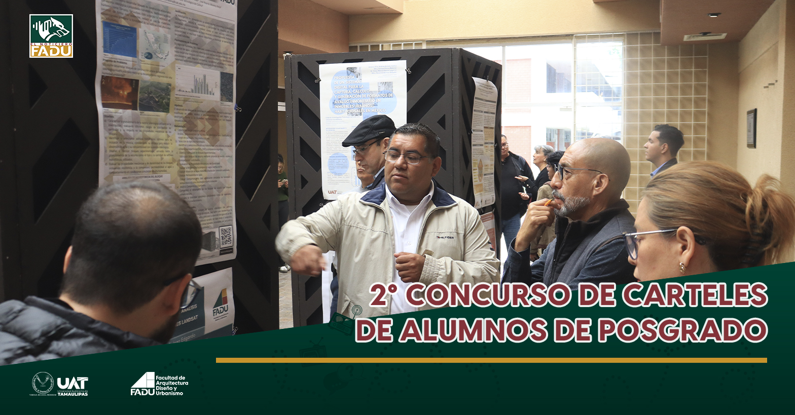 2º Concurso de carteles de alumnos de posgrado FADU