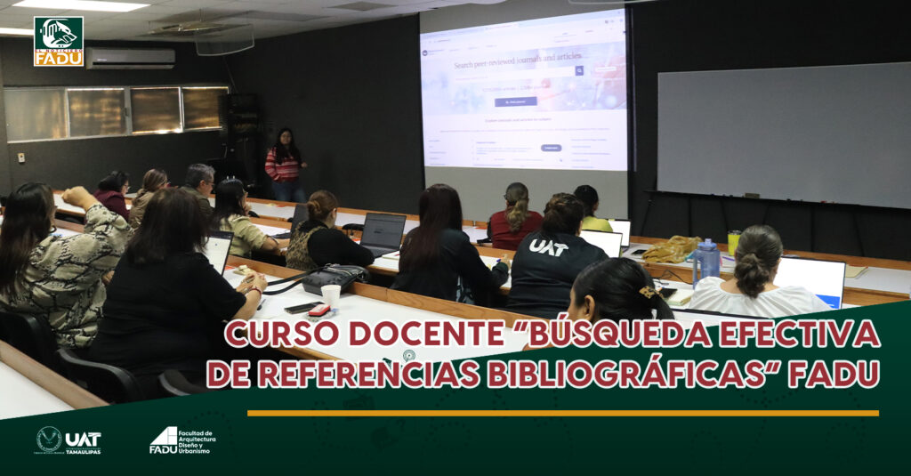 Curso docente "Busqueda Efectiva de Referencias Bibliográficas" FADU