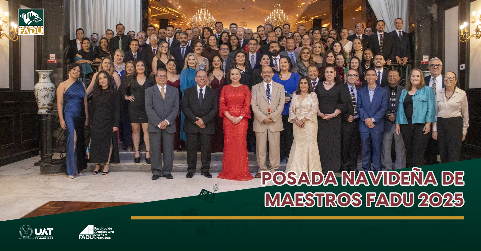 Posada navideña de maestros FADU 2025