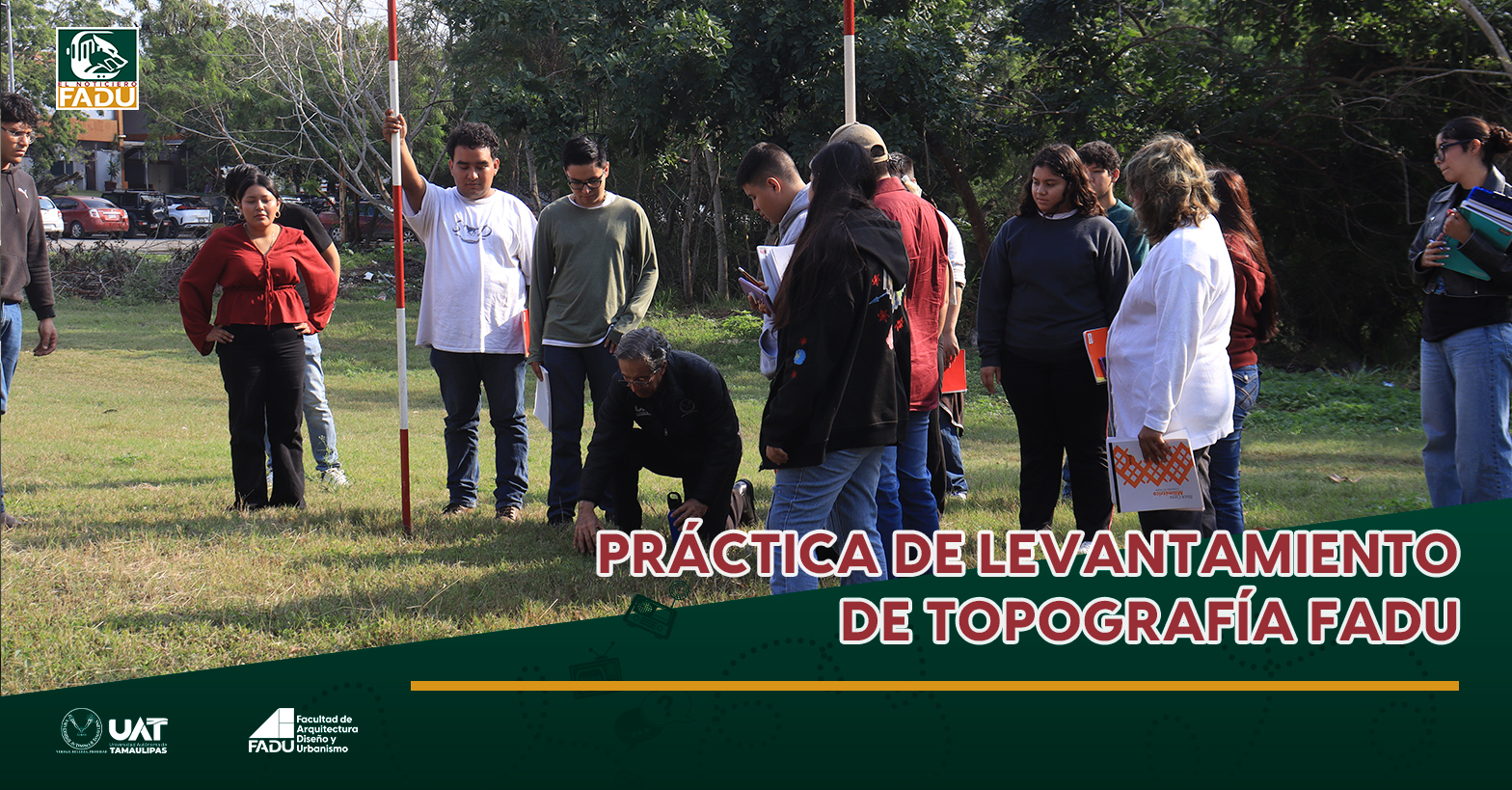 Práctica de levantamiento de topografía FADU
