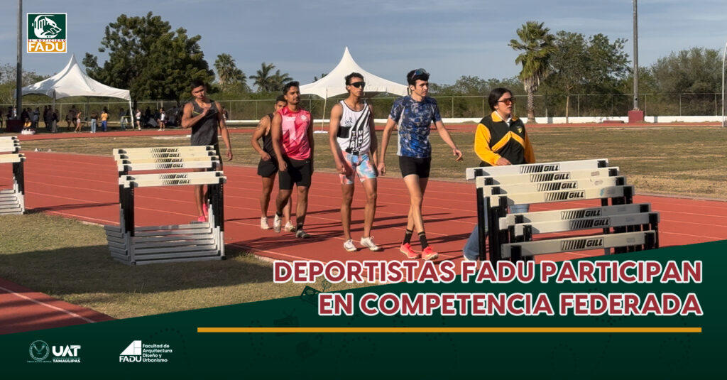 Deportistas FADU participan en competencia federada