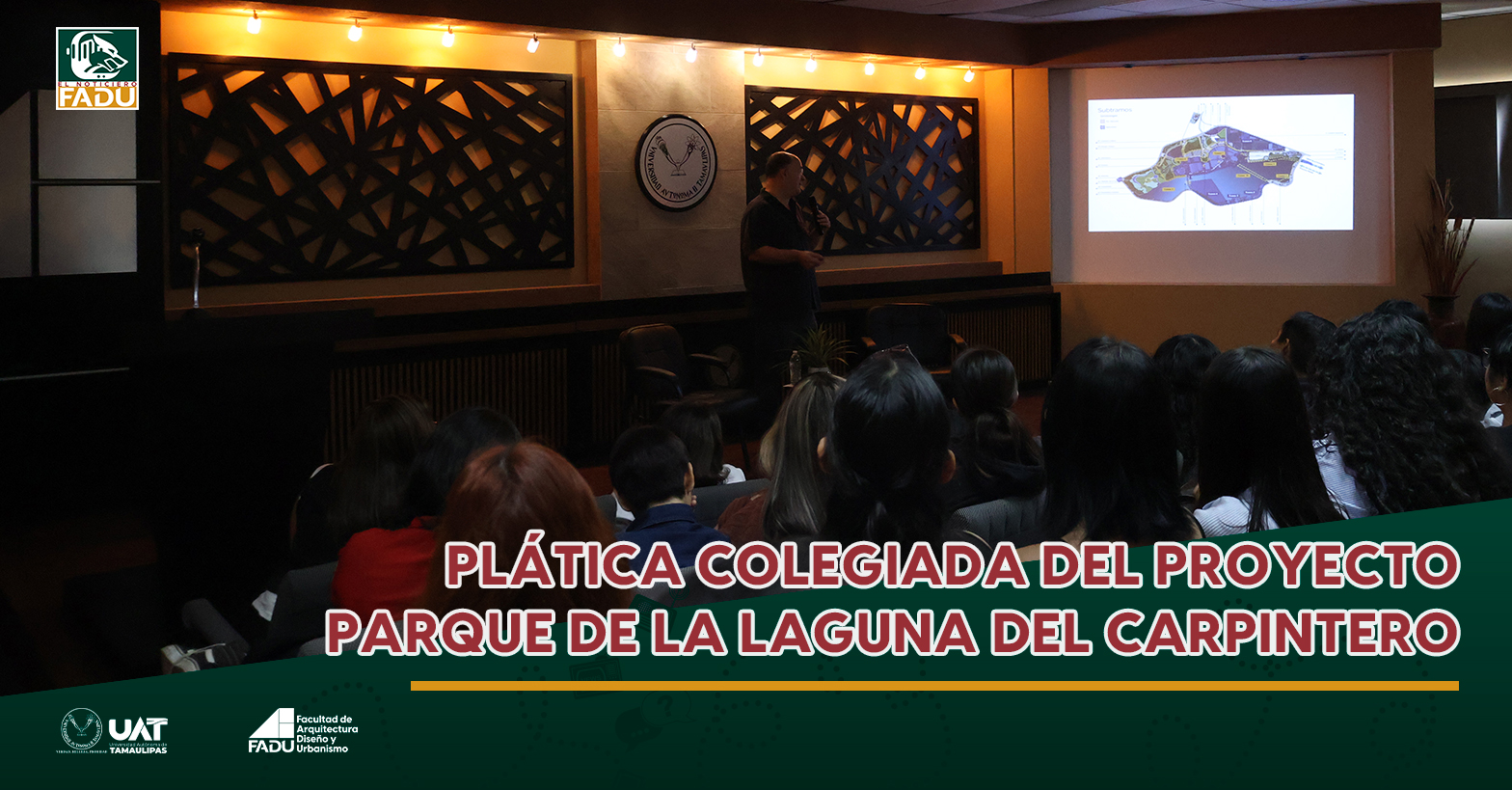 Plática colegiada del proyecto parque Laguna del Carpintero