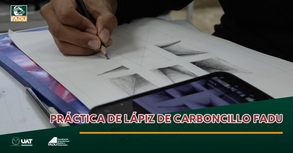 Práctica de lápiz de carboncillo FADU