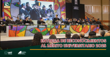 Entrega de reconocimientos al Mérito Universitario