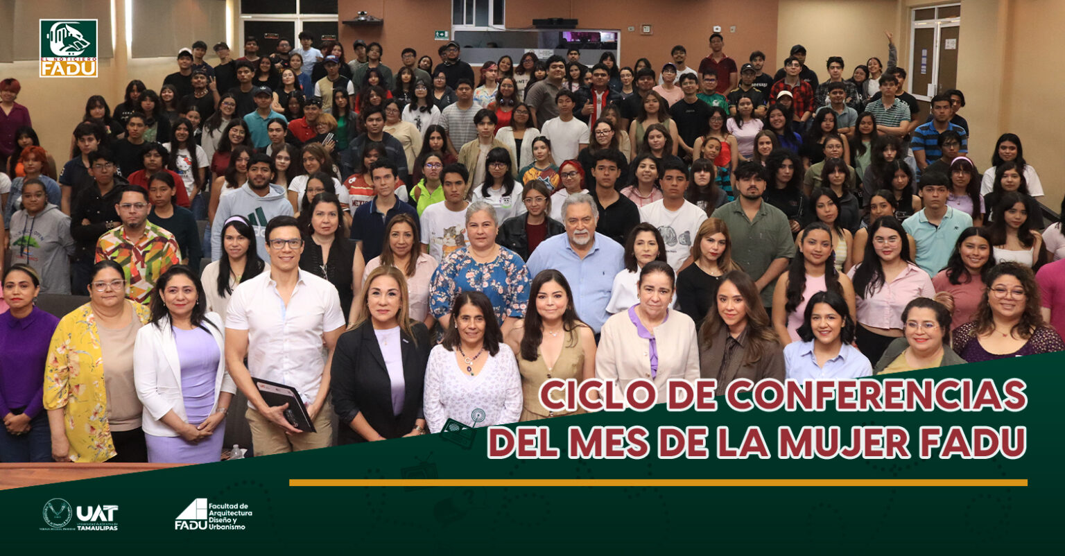 Ciclo de conferencias del mes de la mujer FADU - Facultad de ...