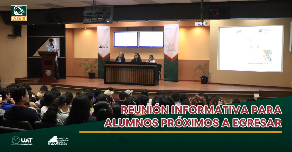 Reunión informativa para alumnos proximos a egresar