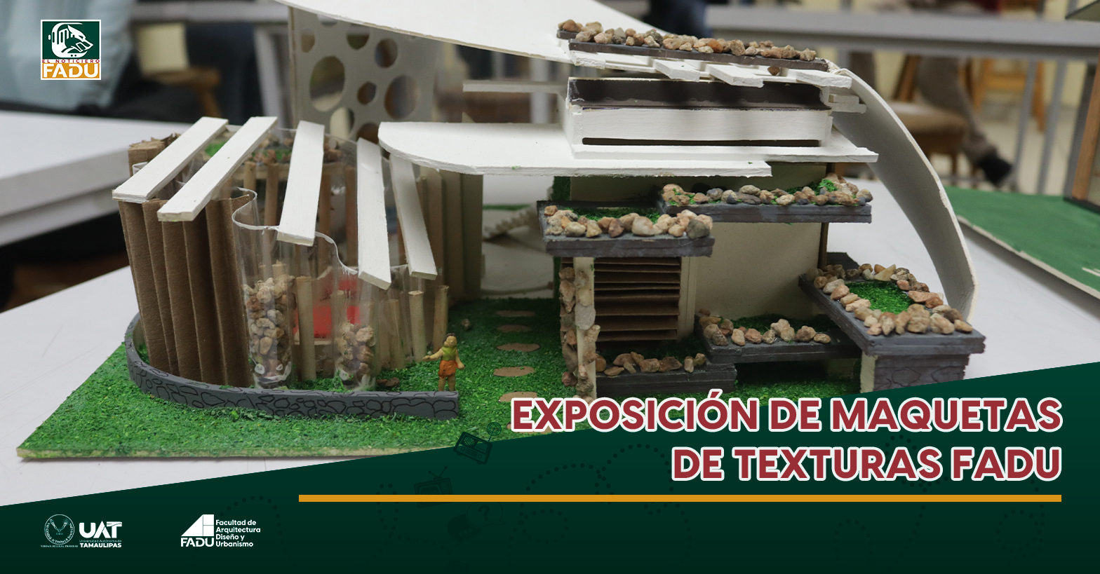 Exposición de maquetas de texturas FADU