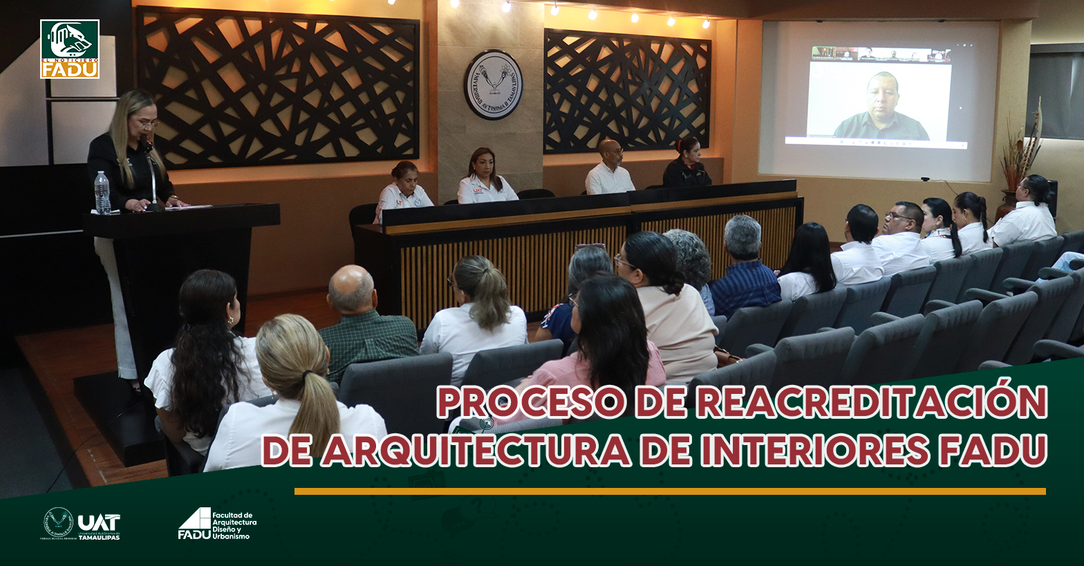 Proceso de reacreditación de Arquitectura de Interiores FADU