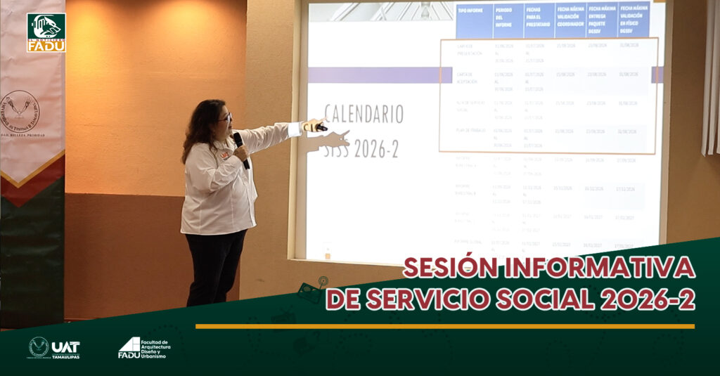 Sesión informativa de servicio social 2026-2