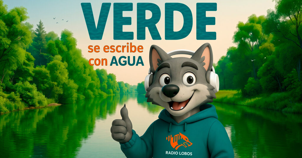 VERDE SE ESCRIBE CON AGUA