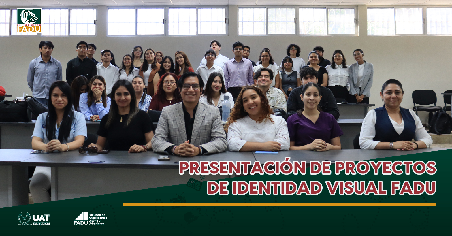 Presentación de proyectos de identidad visual FADU